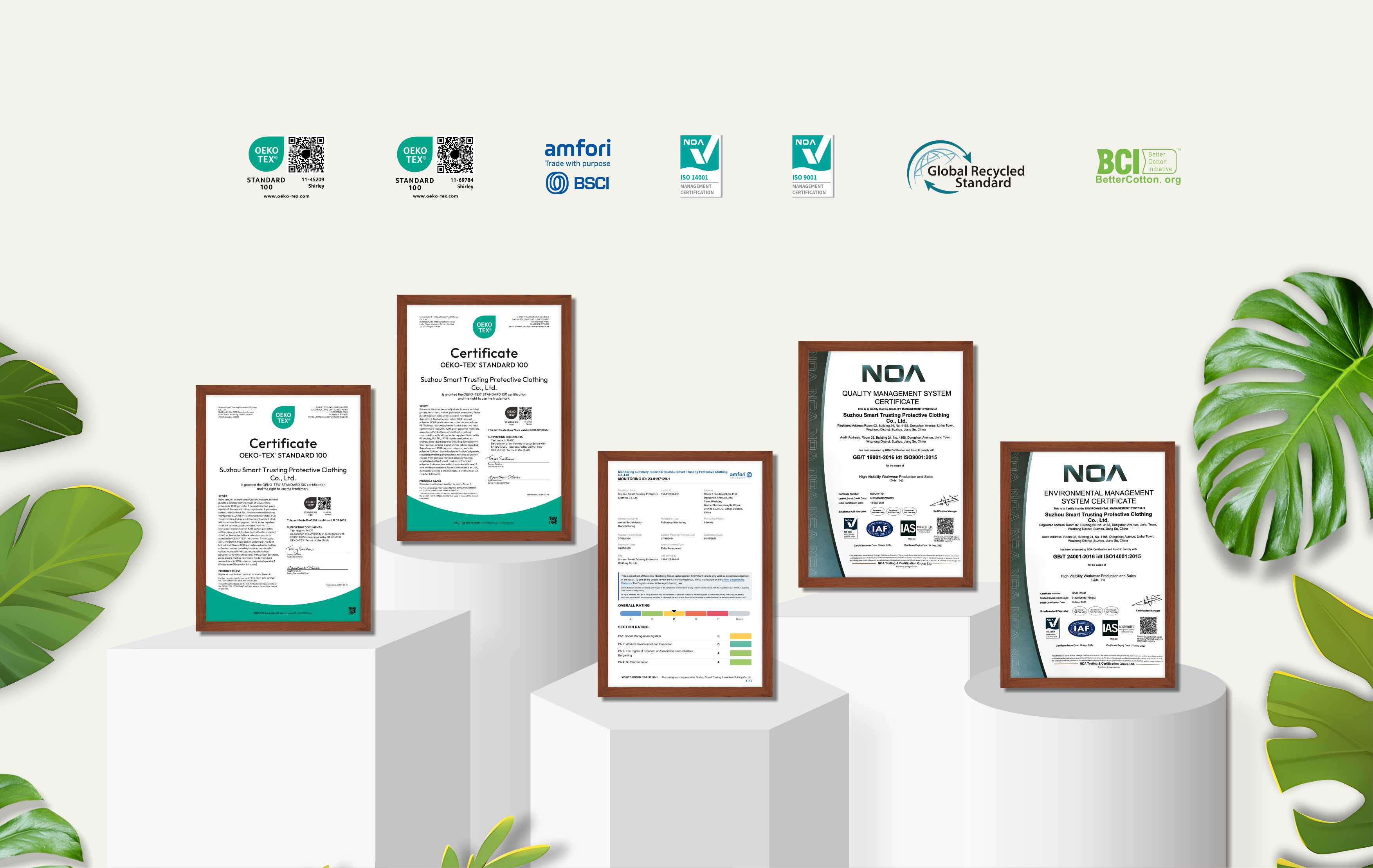 Certificates